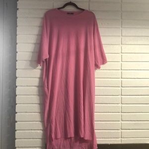 Women’s Zara pink lightweight dress size L